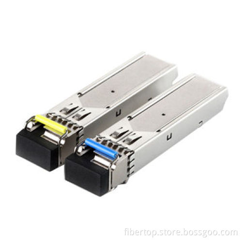 1.25Gbps SFP BIDl Transceiver, 3km Reach 1550nm TX/1,310nm RX